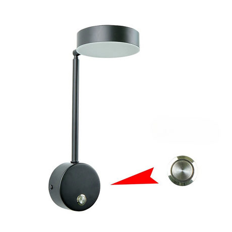 NordicGlow - Rotterbar LED Vägglampa för Vardagsrum och Sovrum Carvallo