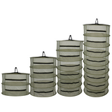 Fällbar torkställning för frukt, grönsaker och örter – Flerlagers nätställ för snabb torkningsprocess Carvallo