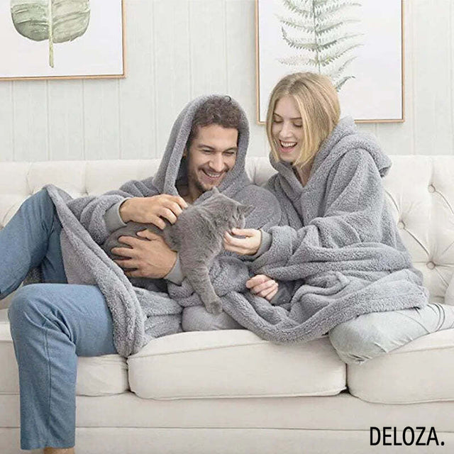 Carvallo - Polstrad Hooded Blanket Carvallo