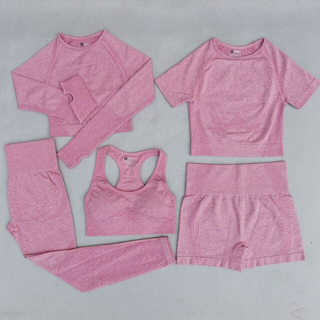 Stort Paket Träningskläder för Dam-Personligt-BB-Rosa-S-Hemnix