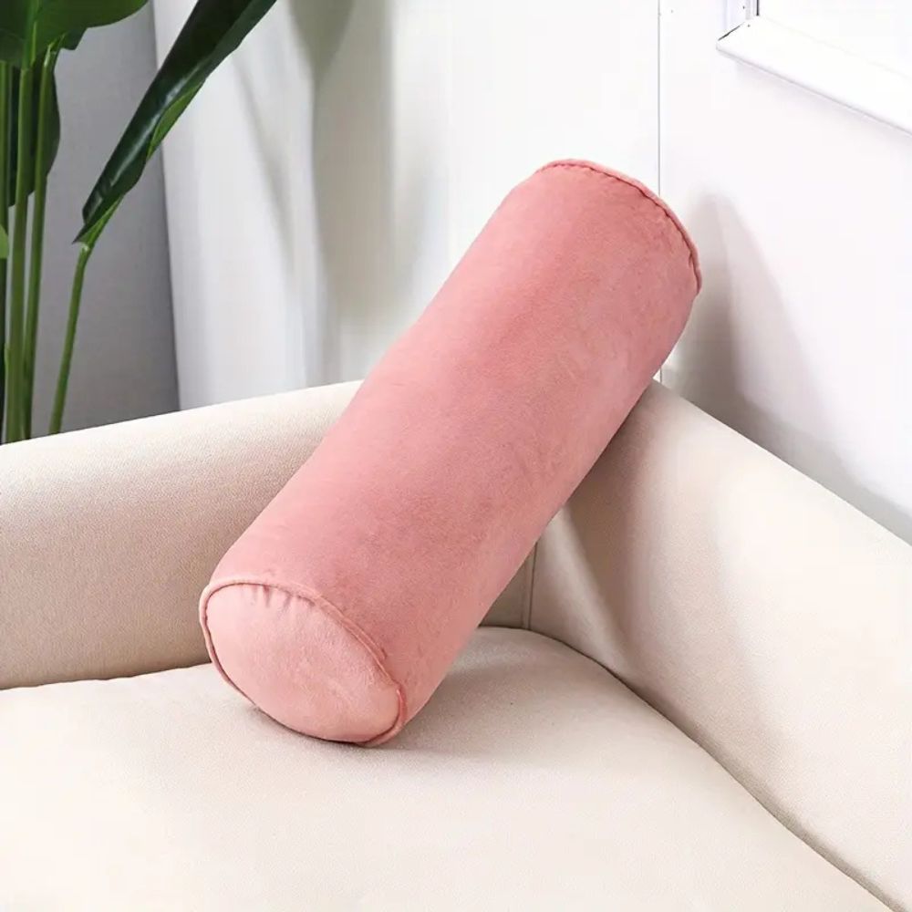 Plush Velvet Bolster Kudde Carvallo