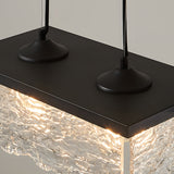 1/2-Ljus Glas 3-Stegs Dimbara Krona Lampa Matrum Belysning Carvallo