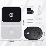 Trådlös WiFi Dörrklocka med HD-kamera-Smarta Hem Kamera-BB-Hemnix