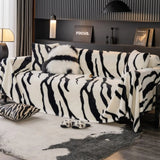 Wild Stripes Zebra Fleece Sofföverdrag Carvallo