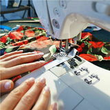 Symaskinsfotsats – 3 verktyg för perfekta blixtlås, fållar och sömmar MILA Sverige