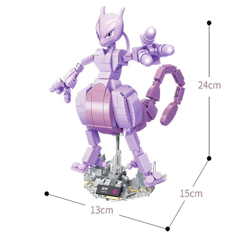 Poke Actionfigurer och Byggklossar - Mega Construx-Byggsats-BB-Hemnix