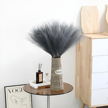 Stiliga Faux Pampas Gräs Stjälkar | 3 St Carvallo