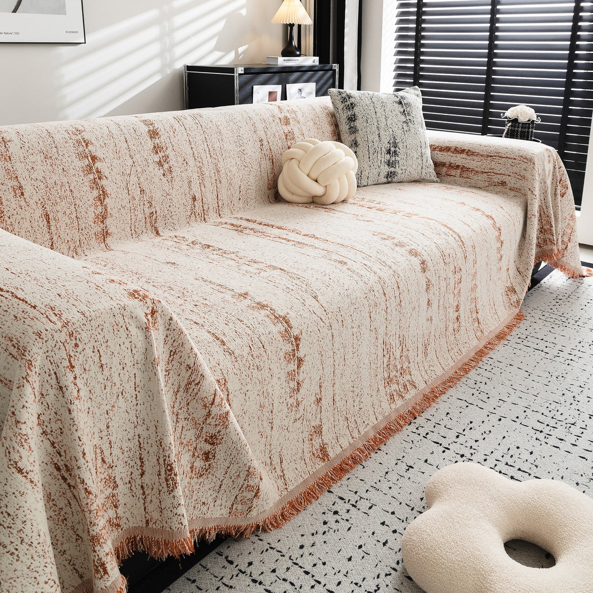 Samtida Canvas Sofföverdrag - Modernt, Stiligt & Hållbart Soffskydd Carvallo