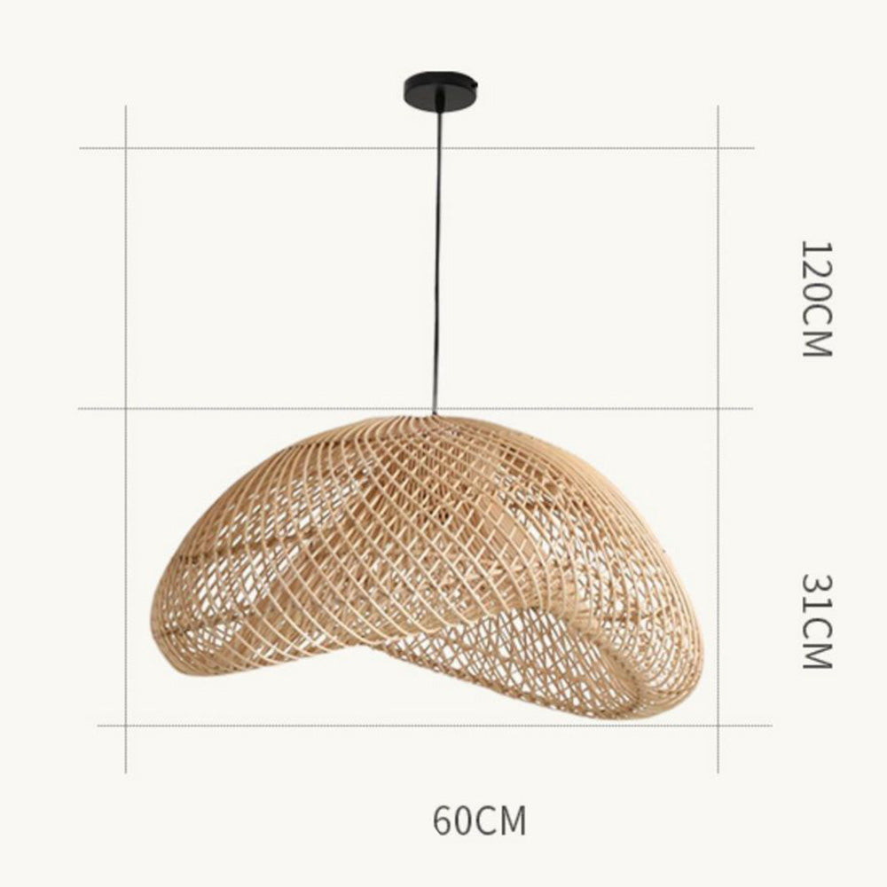 Bauhaus Handgjord Molnform Hänglampa Carvallo