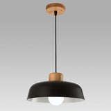 Nordic Creative Pendant Light | Naturligt Trä & Aluminium | Modern Hemljus | 11.81 x 5.51 in | Brick by Brick Carvallo