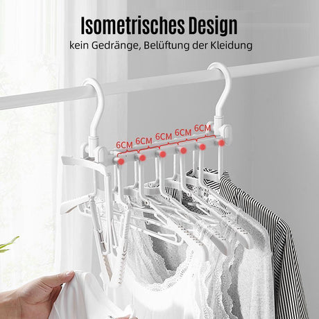 Carvallo - Fällbar klädhängare och byxhängare Carvallo