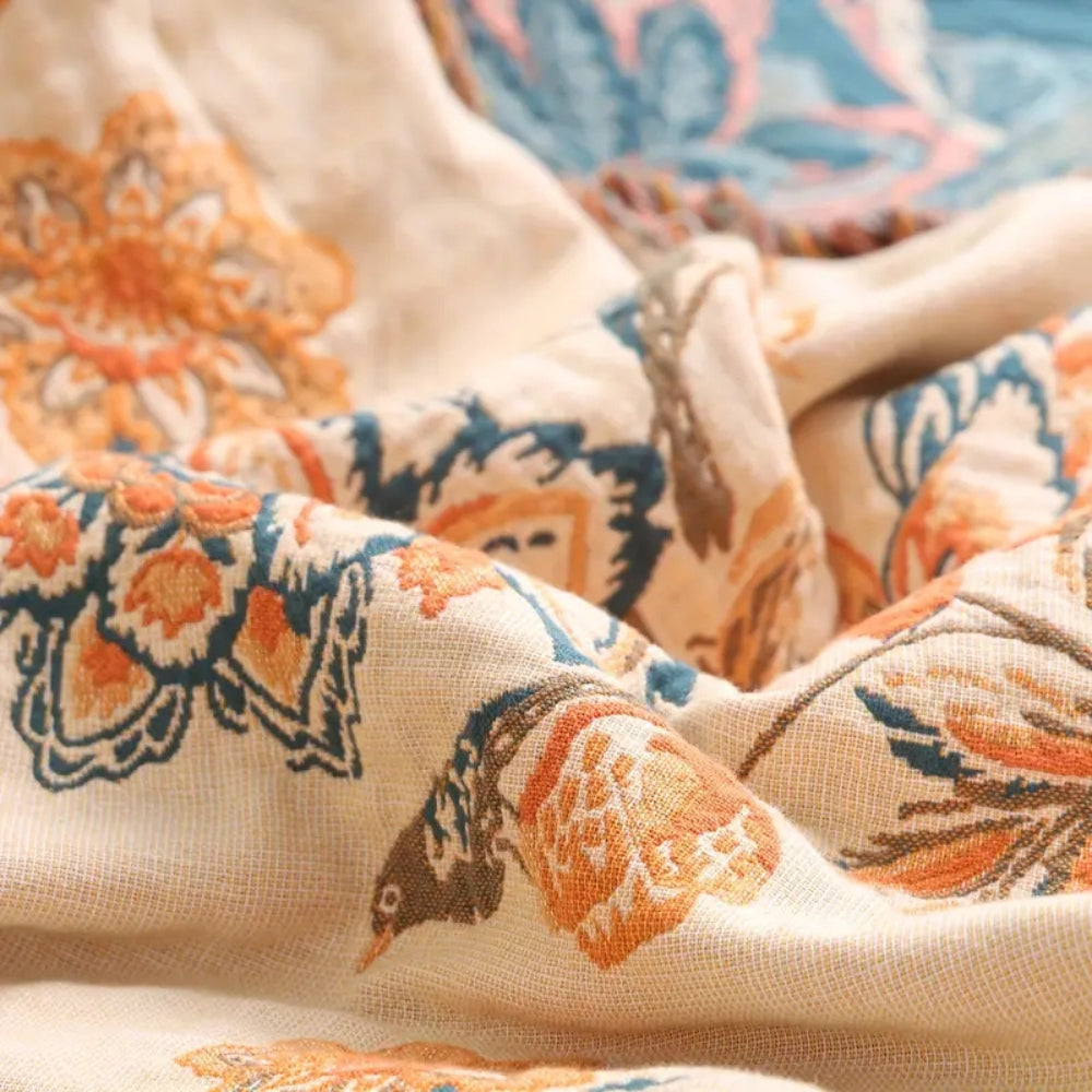 Rustik Cozy Boho Pläd Carvallo