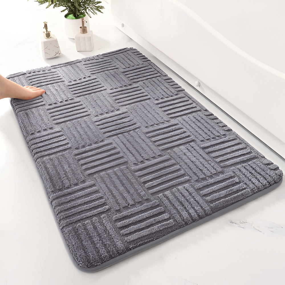 Vivid Grid Absorberande Badmatta Carvallo