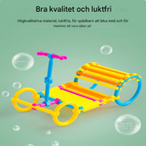 280 st Smarta Pusselspinnar - Byggklossar för Barn, 3D Pussel och Utbildande Byggset, Kreativt Kopplings- och Konstruktionkit-Byggsats-BB-Hemnix