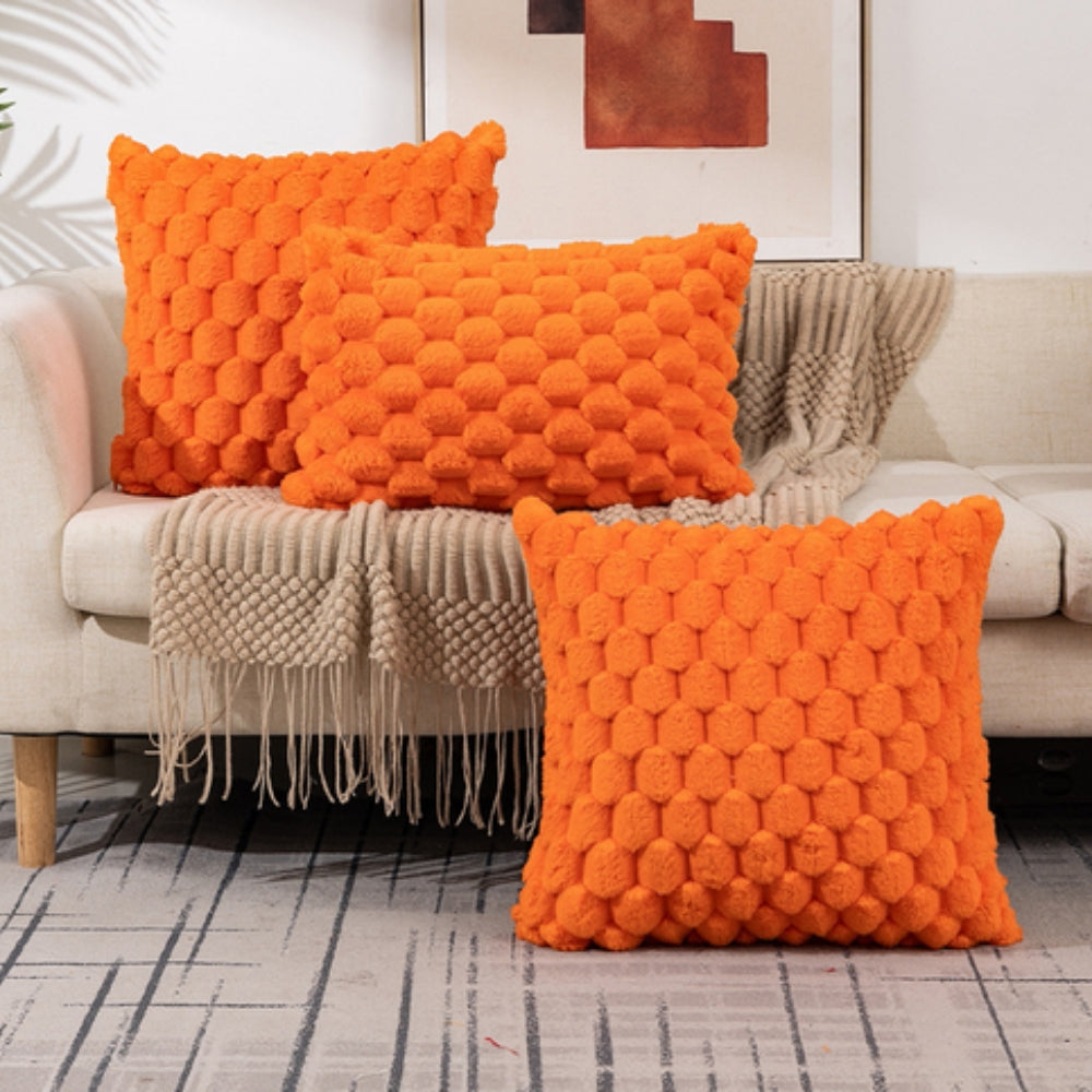 Mysigt Luxe Marshmallow kuddfodral – mjuk, plysch och elegant touch MILA Sverige