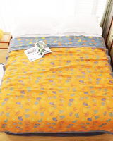 Carvallo – Lyxig bomullsfilt med fint lövmönster för värme och stil Carvallo