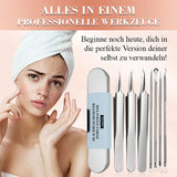 Carvallo Set PureSkinX | Precise & Hygienic | Stainless Steel Tools for Clear Skin Carvallo