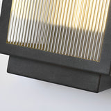 Utomhusvägglampa Modern LED Vattentät Armatur Carvallo