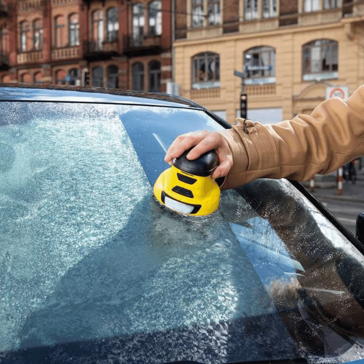 Elektrisk Värmd Isrivar för Bilrutor Carvallo