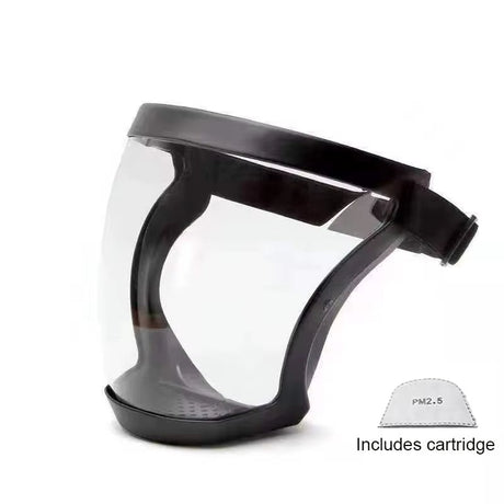 Super skyddande anti-dimma ansiktsskydd Carvallo