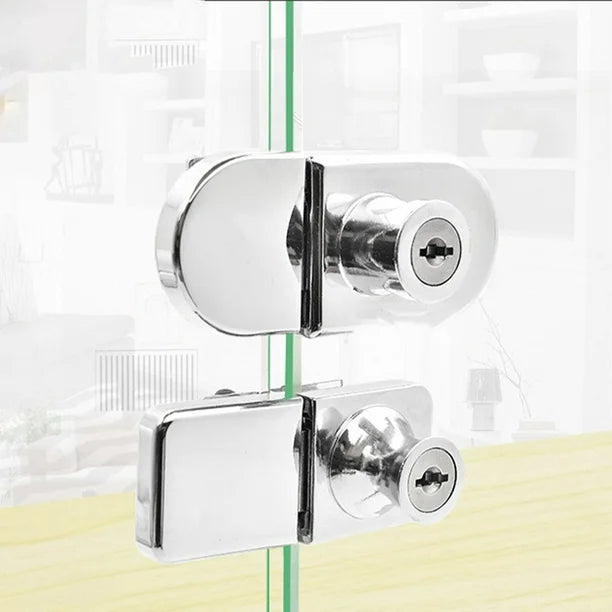 Royaleva Enkel Glas Lås Möbelfäste Säkerhetslås Carvallo