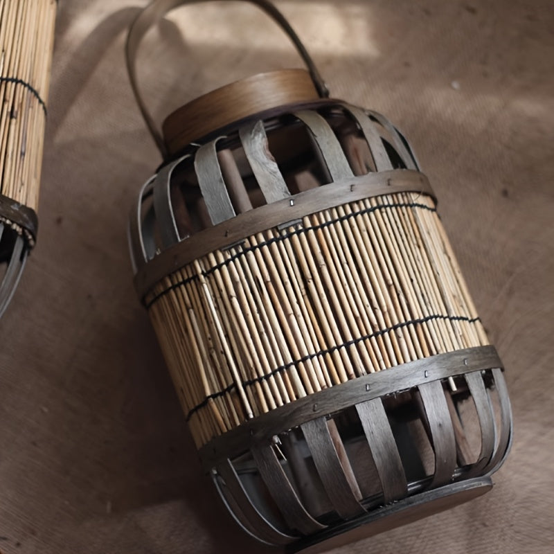 Rustik Trälykta – Äkta Atmosfärsskapare för Trädgård, Terrass eller Inredning Carvallo