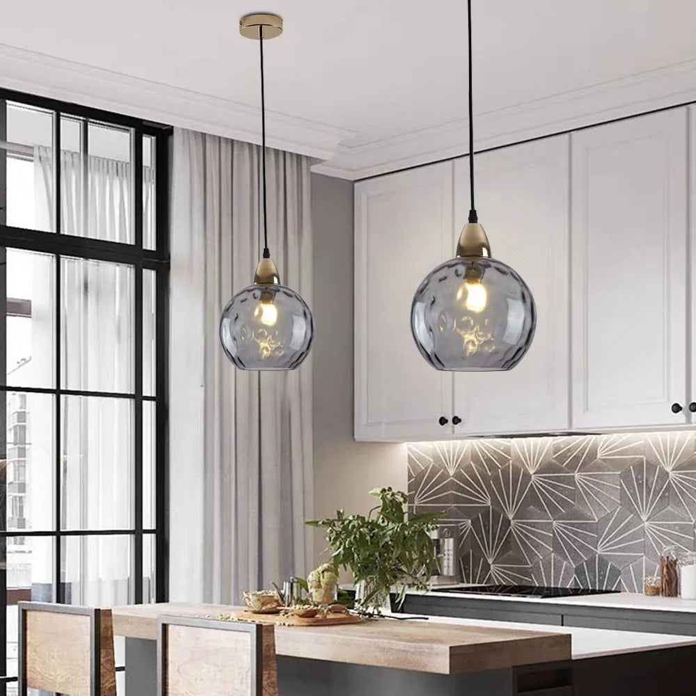 Modern Taklampa Glaskrona Kluster Carvallo