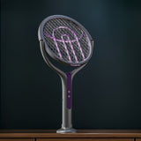 Fällbar Elektrisk Myggsvartare – Laddningsbar med Förlängningsbart Handtag Carvallo