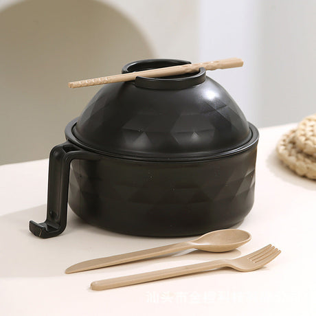 Mikrovågsugn Ramen Cooker – BPA-fri nudelskål med lock och greppvänliga handtag MILA Sverige