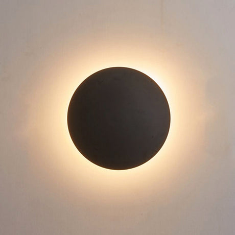 Mendo modern rund vägglampa MILA Sverige