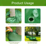 Baum bevattningstask med droppbevattning – Effektiv bevattningslösning för träd och buskar Carvallo