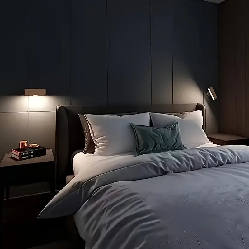 Återuppladdningsbar designer vägglampa Carvallo