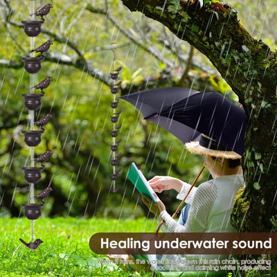 Carvallo – Dekorativ regn kedja för trädgård & terrass Carvallo