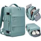 Reser ryggsäck med USB-anslutning – Rymligt fack | Idealisk för skola och utomhusaktiviteter Carvallo