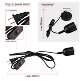 Modern färgad glaspendellampa för stiliga interiörer Carvallo