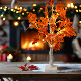 MapleGlow - LED-belyst Lönnträd, 24 LEDs, USB-driven Borddekoration Carvallo