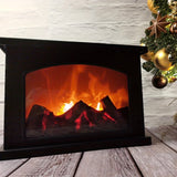 FlameGlow - Värmande Eld Simulering Kol Ljus Retro Dekoration för Inomhus och Utomhus Carvallo