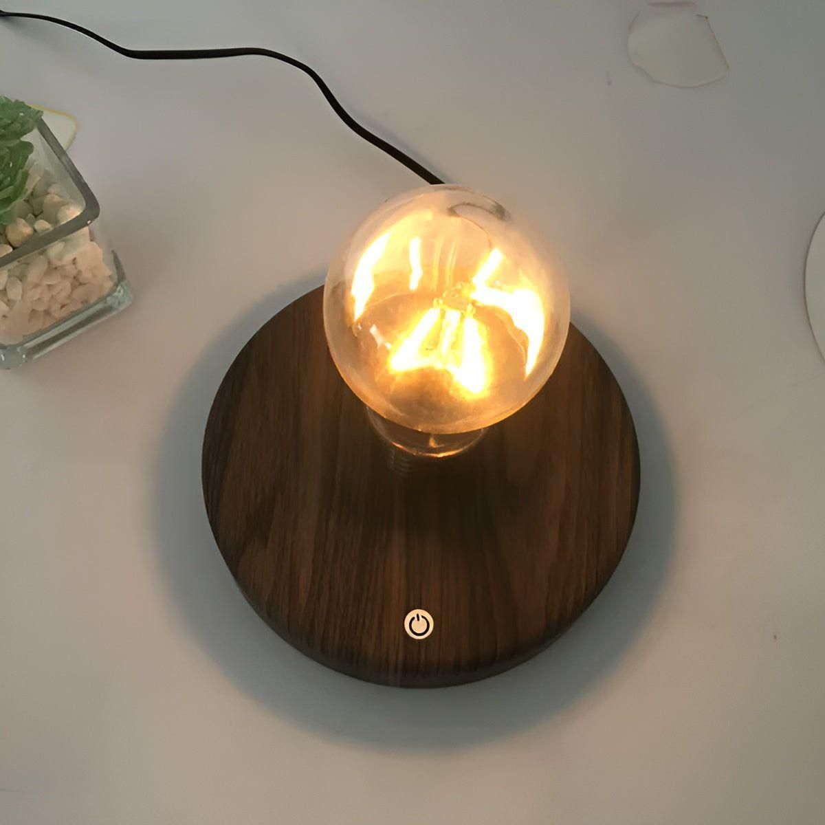 Magisk glödlampa - Elegant magnetisk levitation svävande glödlampa Carvallo