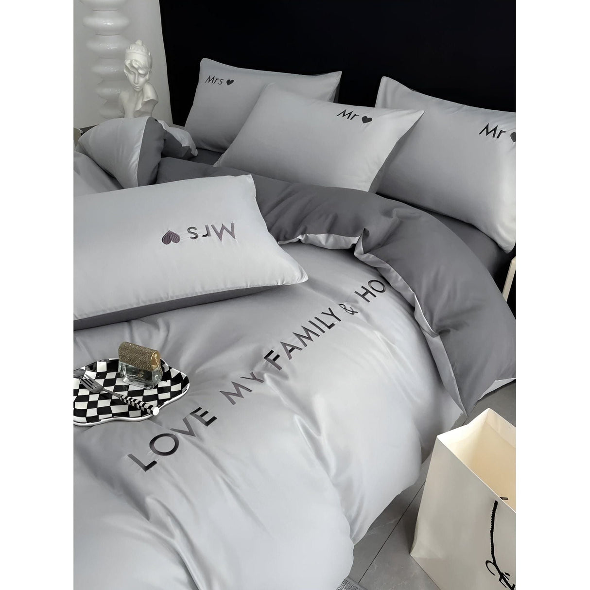 DreamPro Beddings - Ultra-mjuk och bekväm sängklädesuppsättning Carvallo