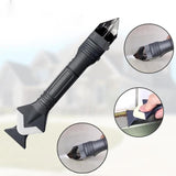 SealEase – 3 i 1 verktyg för avlägsnande och applicering av fogmassa med V-format skrapa Carvallo