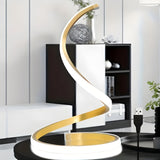 GlowTwist Lampa – Dekorativ USB-driven S-formad LED-bordslampa Carvallo