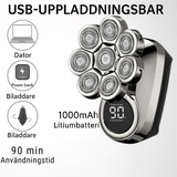 Exklusiv 6-i-1 rakapparat - groomingkit för huvud och ansikte-VaruZ-Hemnix