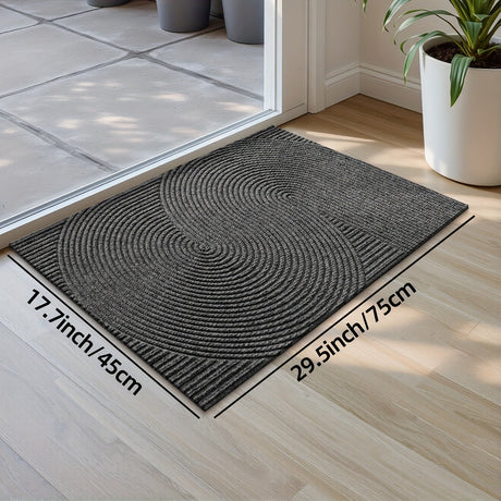 Dajiang Geometrisk Dörrmatta – Hållbar och Elegant Carvallo
