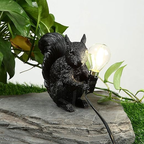 SquirrelGlow LED Bordsdesk | Söt Design & Varm Ljus för Barn/Rum Carvallo