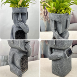 MysticMoai - Fängslande Solcellestatuetter för en kulturell prägel i din trädgård Carvallo