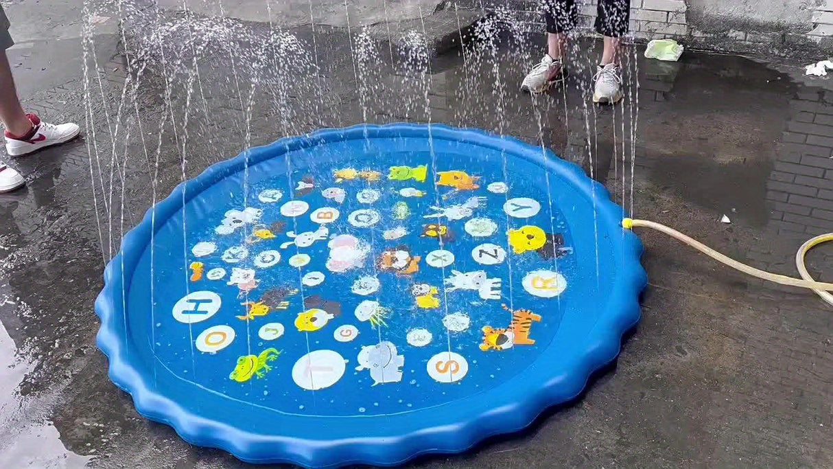 Barn Utomhus Simbassäng PVC Regnbågs Sprinkler Carvallo