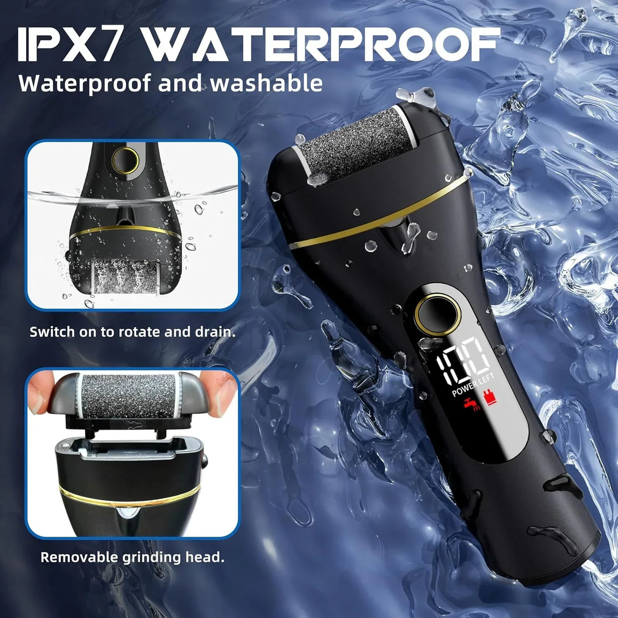 Luxora Elektrisk Förhårdnad Borttagare 16-i-1 Professionellt Kit Carvallo