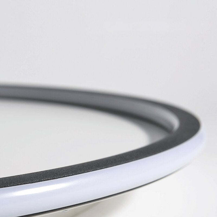 Ultra-tunn modern taklampa | Flush Mount LED för låga tak | Rund & dimbar Carvallo