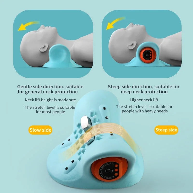 Nackmassager Pro – Avancerad djupvävnadsmassagedel för smärtlindring och avslappning Carvallo