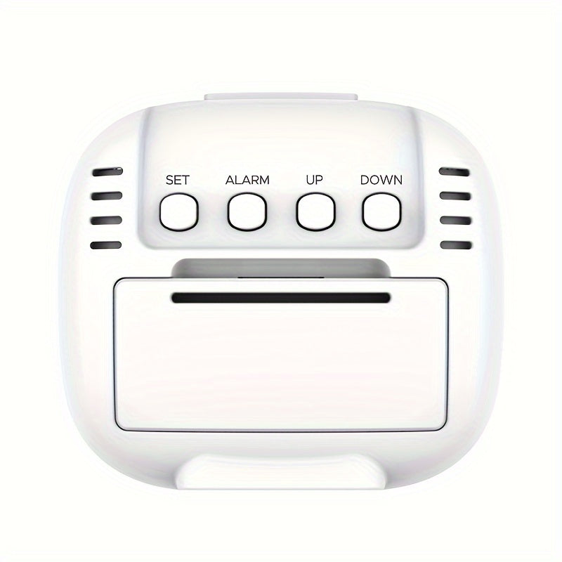 Kompakt Digital Väckarklocka med Temperaturskärm Carvallo